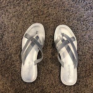 New Madewell Boardwalk sandals, size 7
